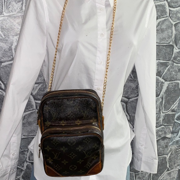 Authentic Louis Vuitton Monogram Amazon Crossbody Bag - Picture 4 of 16